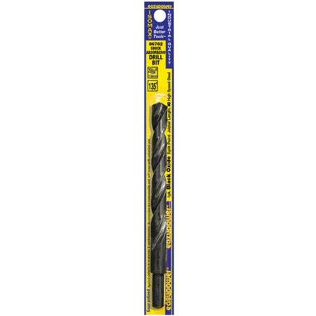 EAZYPOWER 86782 HSS Black Oxide Jobber Length Drill Bit
