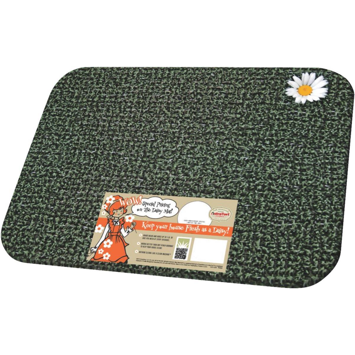 GrassWorx Clean Machine Classic Evergreen 17.5 In. x 23.5 In. AstroTurf  Door Mat