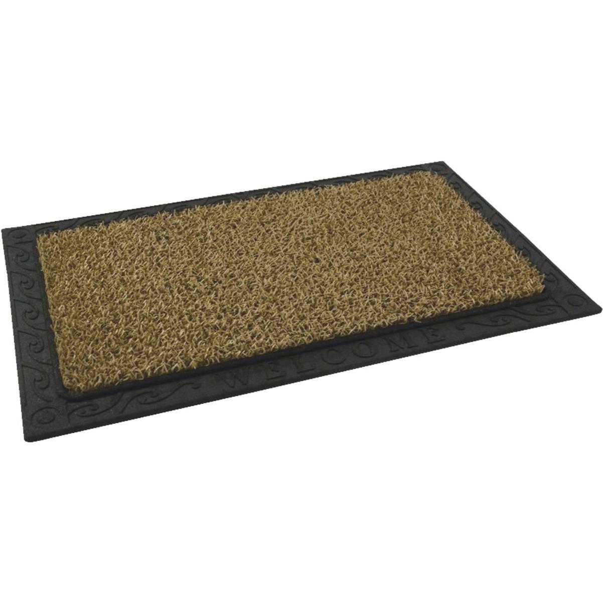 GrassWorx Clean Machine Premium Sandbar 18 In. x 30 In. AstroTurf Door Mat