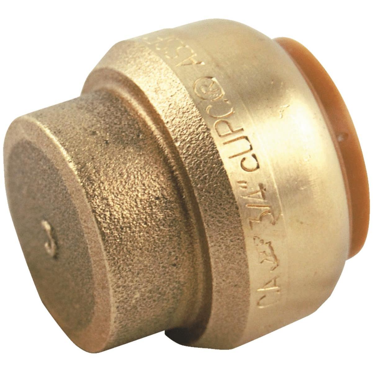 Push Fit End Cap, Push Fit Coupling, Push-to-Connect Plumbing Fittings,  Brass Straight Plumbing Fittings with Disconnect Clip, Push-to-Connect,  CPVC