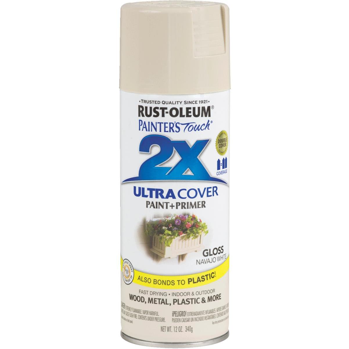 Rust-Oleum Painter's Touch 2X Ultra Cover 12 Oz. Satin Paint +