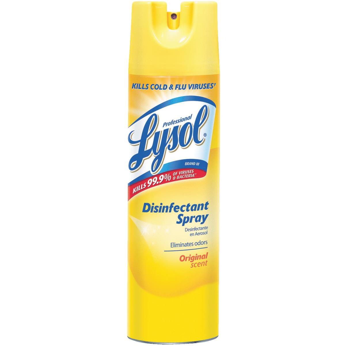 Lysol Desinfectante Spray 19 Onzas – Do it Center