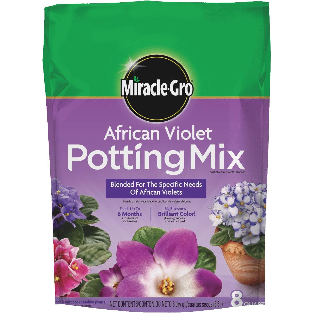 Miracle Gro 8 Qt 7 Lb Container African Violet Potting Soil Gerretsen Building Supply