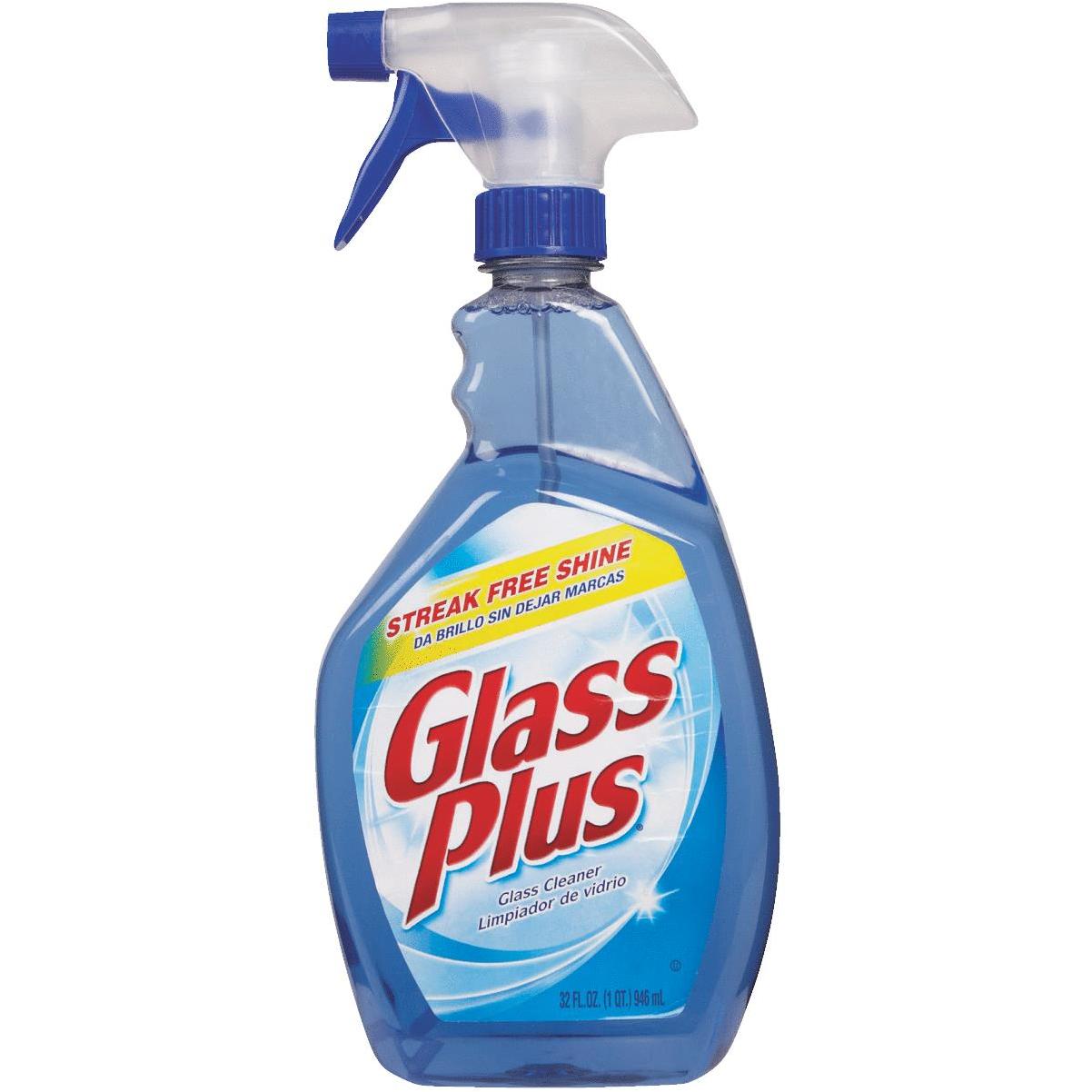 Glass Plus Glass Cleaner, 32 Fl Oz Bottle, Multi-Surface Glass Cleaner