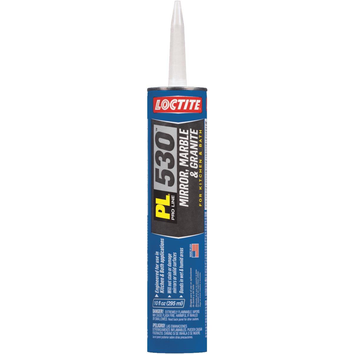 LOCTITE PL 530 Mirror, Marble, and Granite Off-white Solvent  Interior/Exterior Construction Adhesive (10-fl oz) in the Construction  Adhesive department at