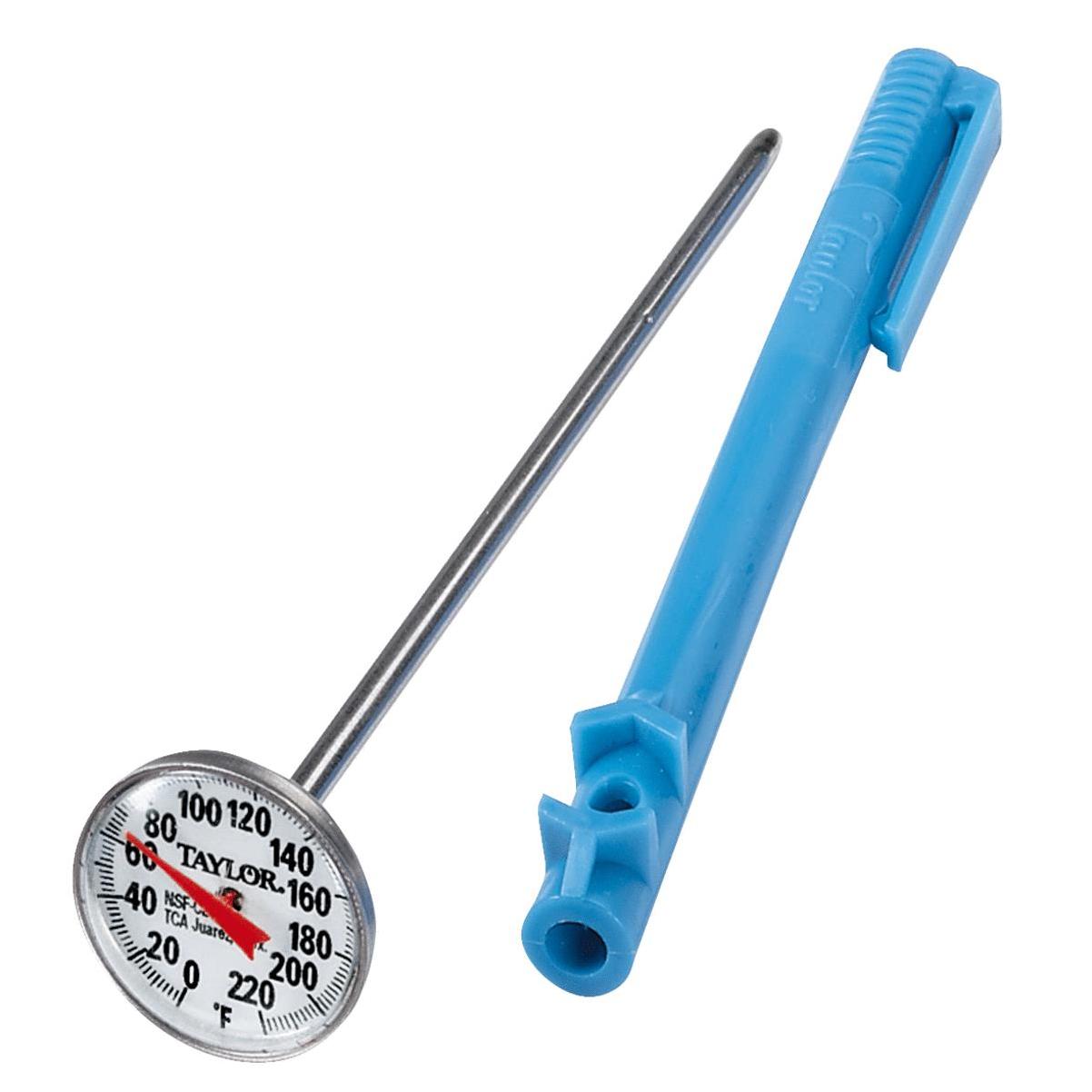 Polder Instant Read Pocket Thermometer Stainless Steel