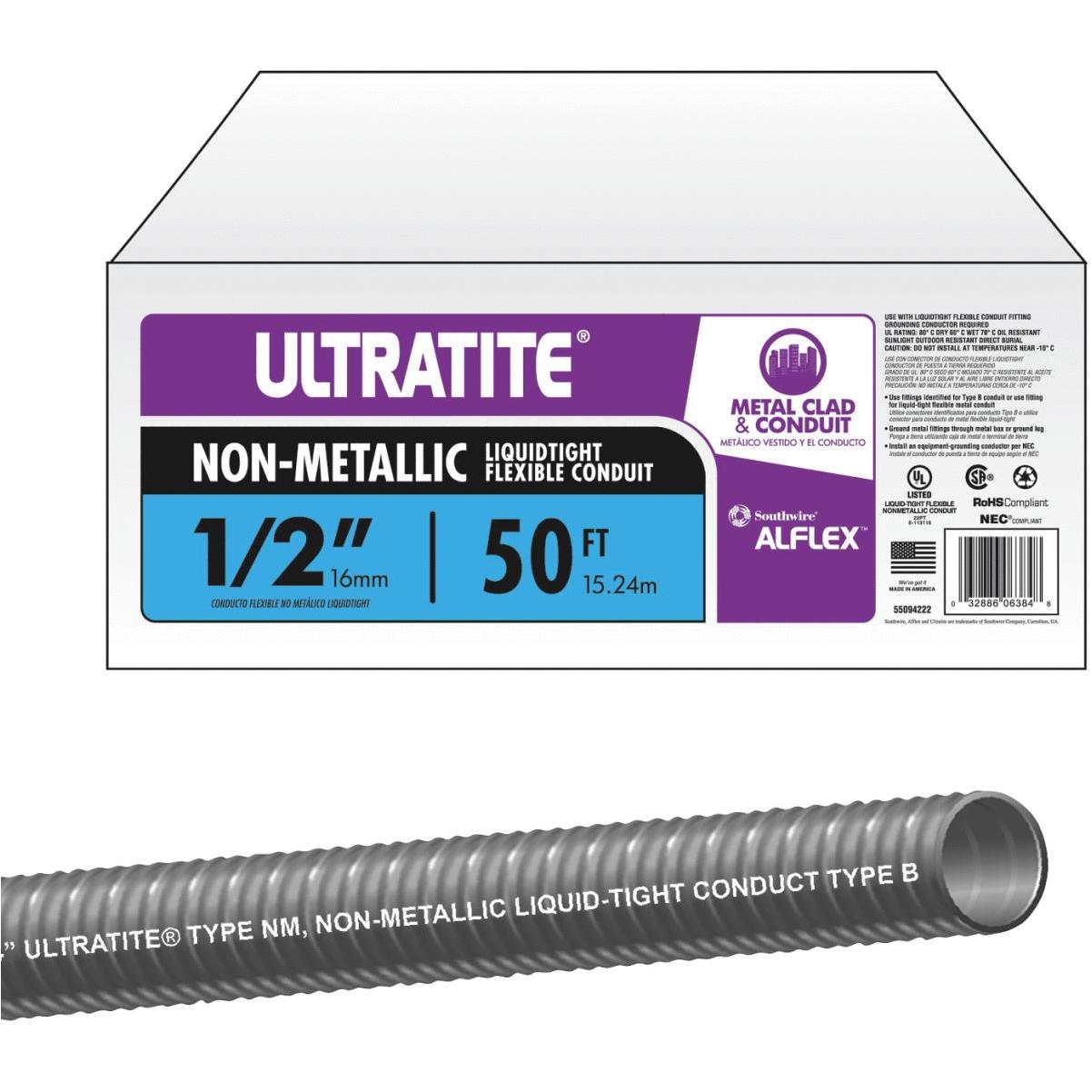 Southwire 1/2 in. Liquidtight NM 90-Degree PVC Conduit Fitting