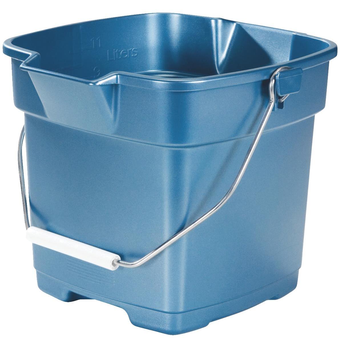 6 Gal. Heavy-duty Plastic Bucket | Unger Professional Heavy Blue Duty Gal  Mop