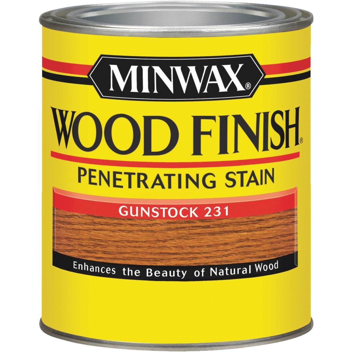 Minwax Wood Finish Stain, Gunstock, 1 Qt. Hills Flat Lumber