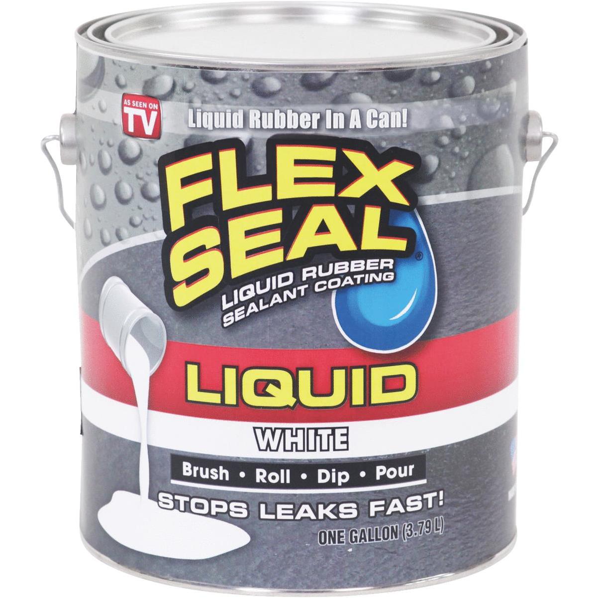 Flex Seal Liquid Rubber Sealant Coating 1 gal. White Can (LFSWHTR01)