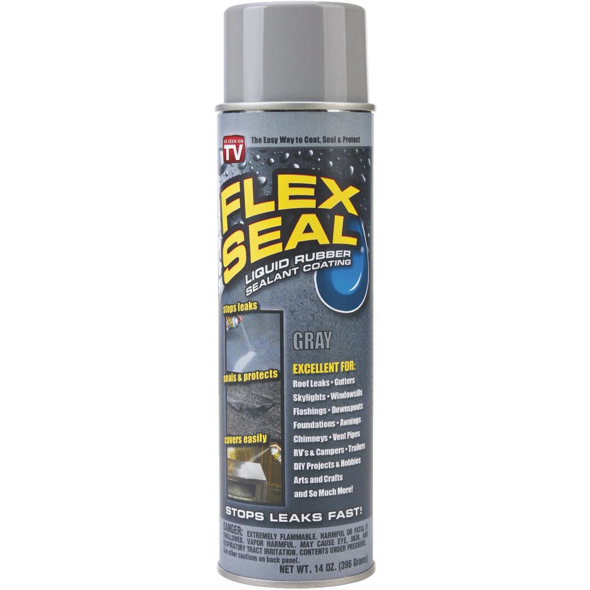 FLEX SEAL 14 Oz. Spray Rubber Sealant, Black - Anderson Lumber