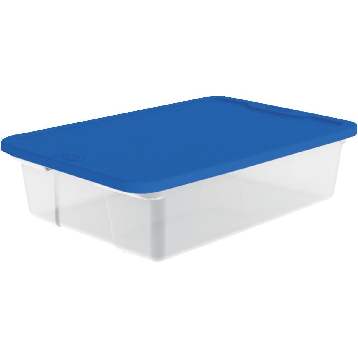 Sterilite 14 In. x 10.25 In. x 17 In. 27 Quart White Stackable Storage  Drawer