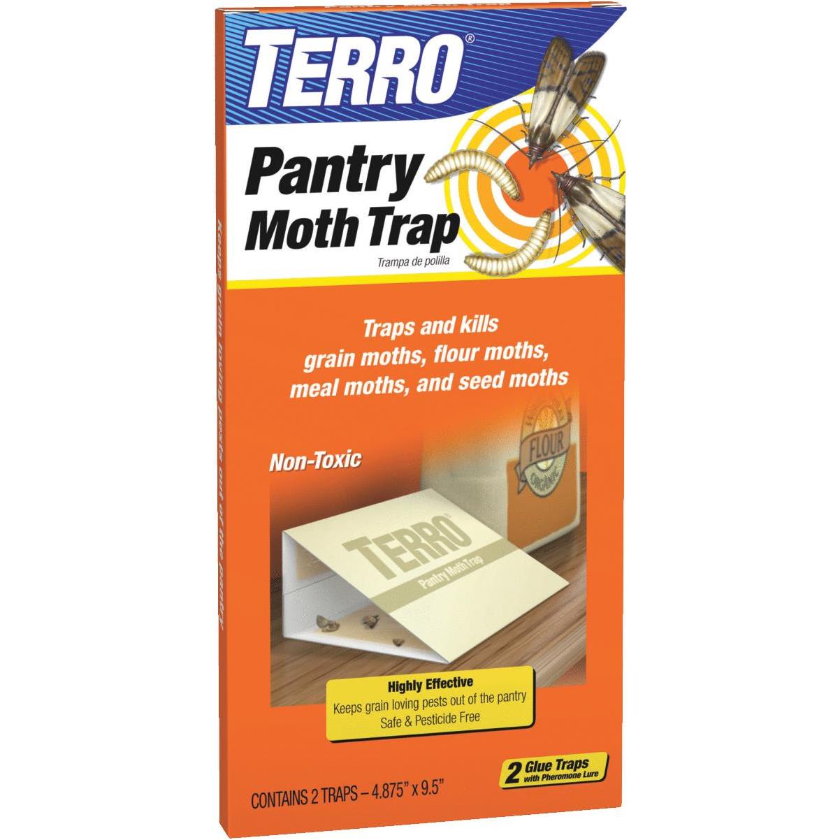 Terro Disposable Indoor/Outdoor Fruit Fly Trap, 2-Pack