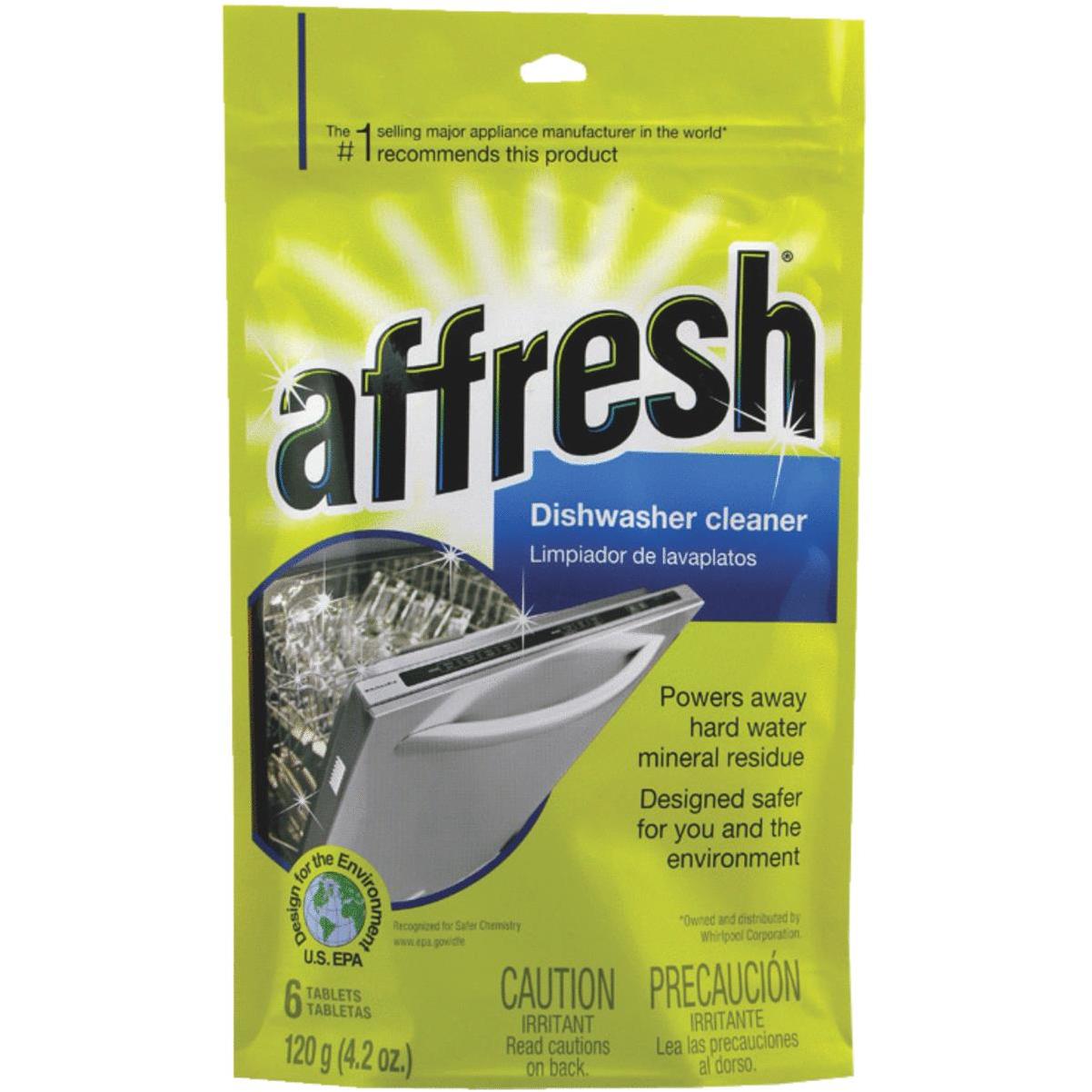 affresh 6-Pack 4.2-oz Tablets Dishwasher Cleaner in the Dishwasher