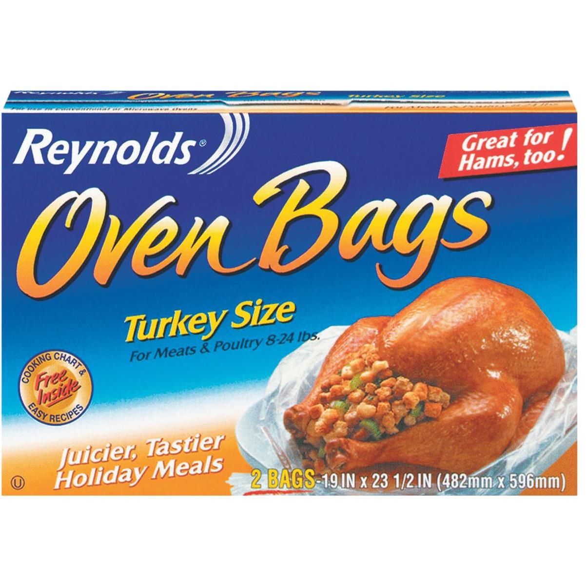 Reynolds Oven Cooking Bag, Turkey Size, 2-Ct.