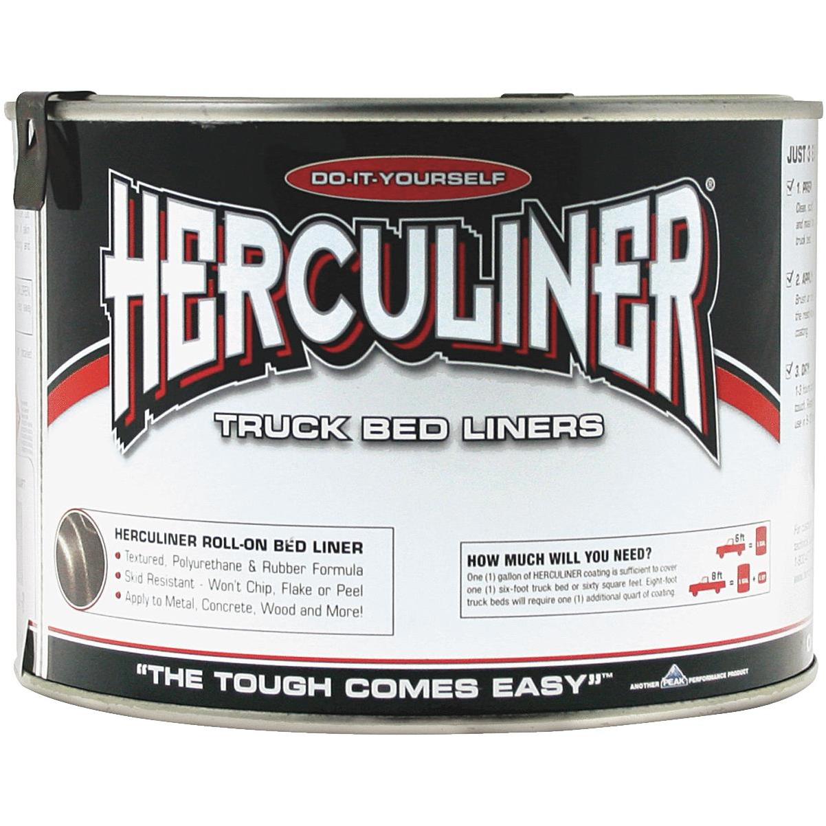 Herculiner Professional Grade Spray On Truck Bed Liner Coating Kit