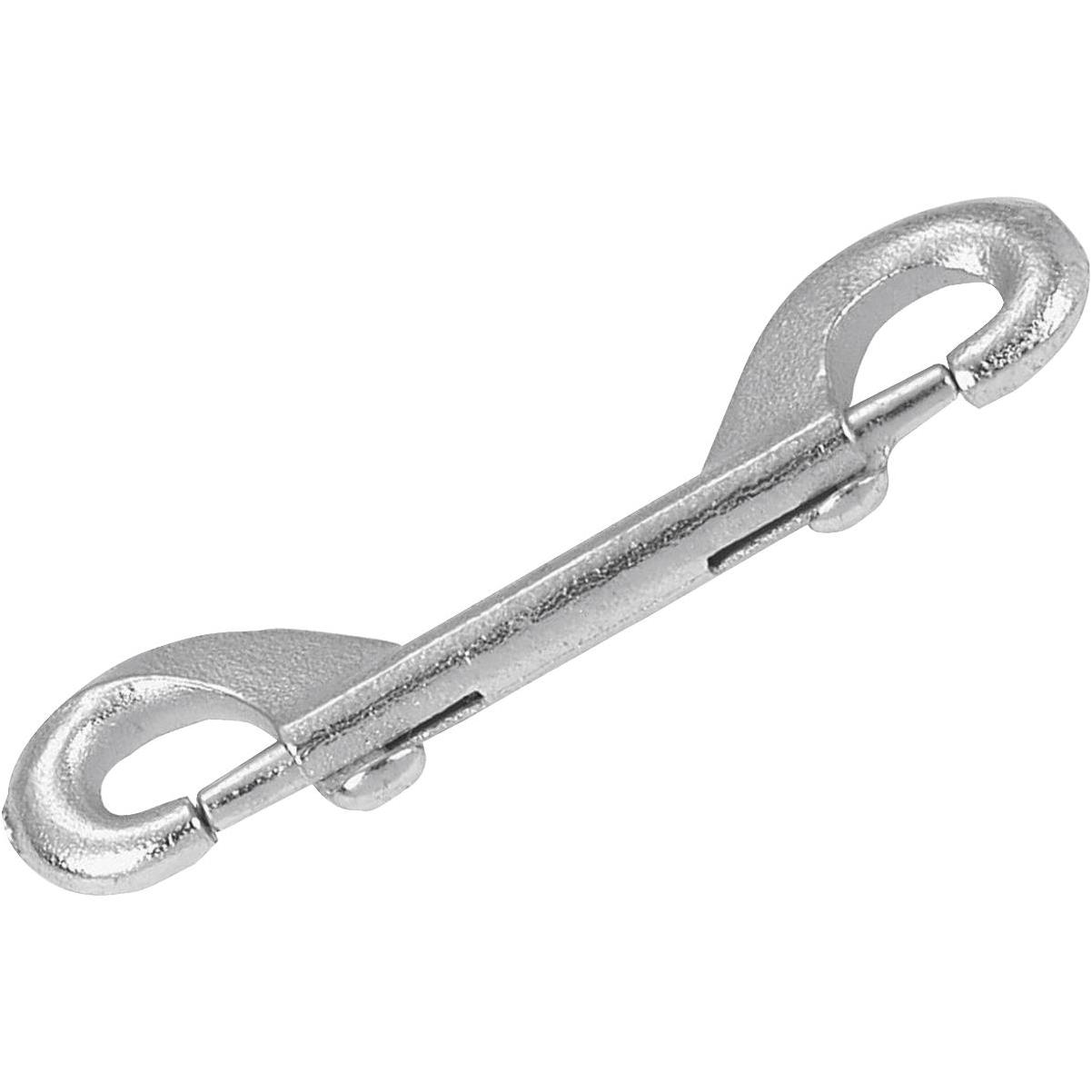 Black Stainless Steel Double Bolt Snap Hook