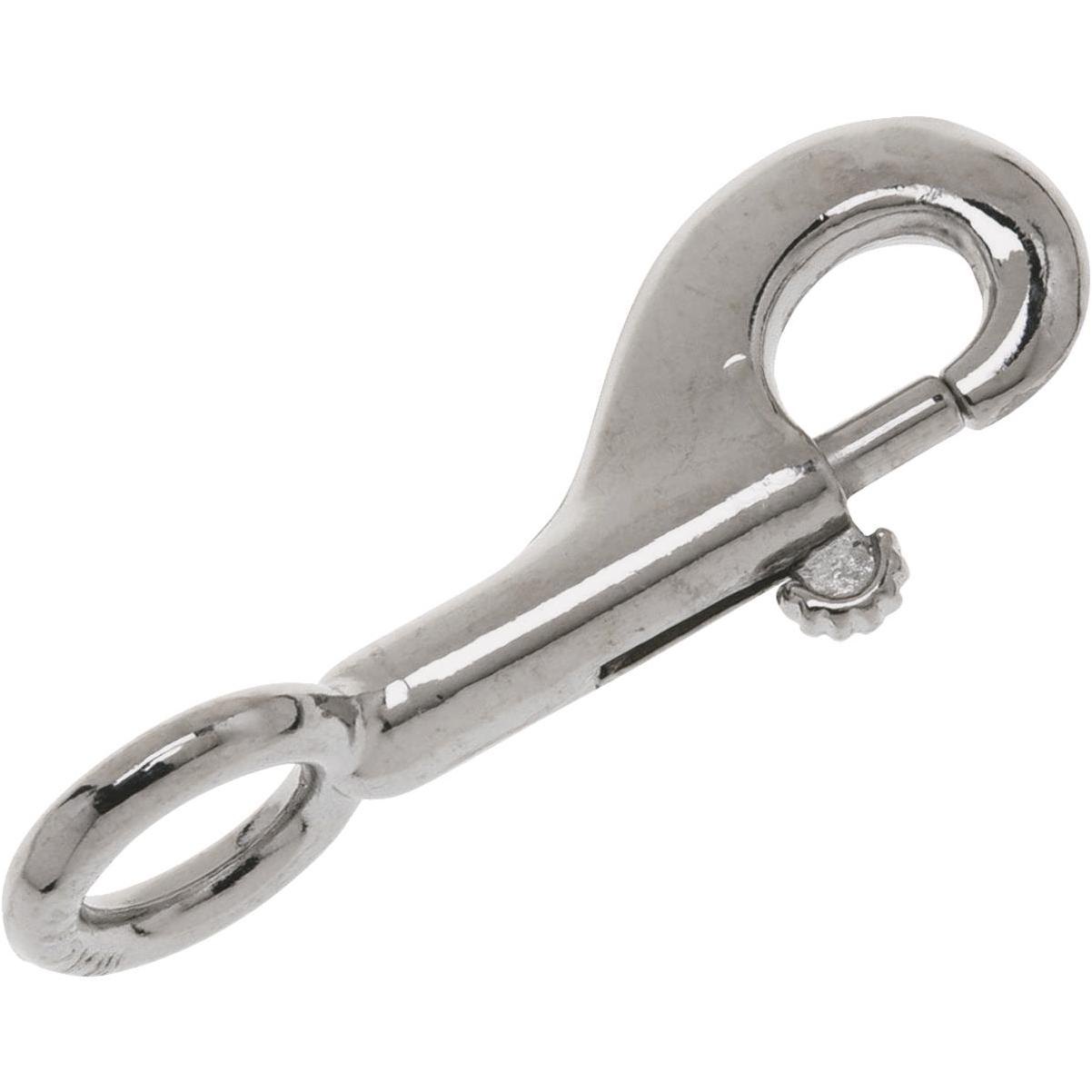 Fixed Eye Snap Hook 3/8 (Stainless Steel)