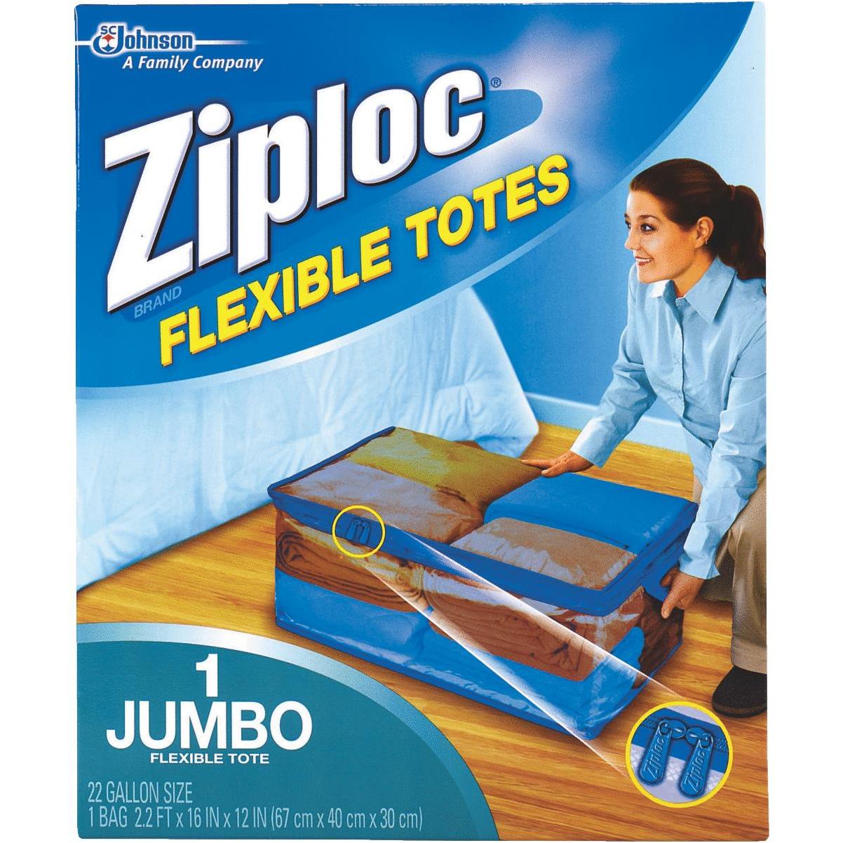 Ziploc Storage Bags for Clothes, Flexible Totes for Easy and