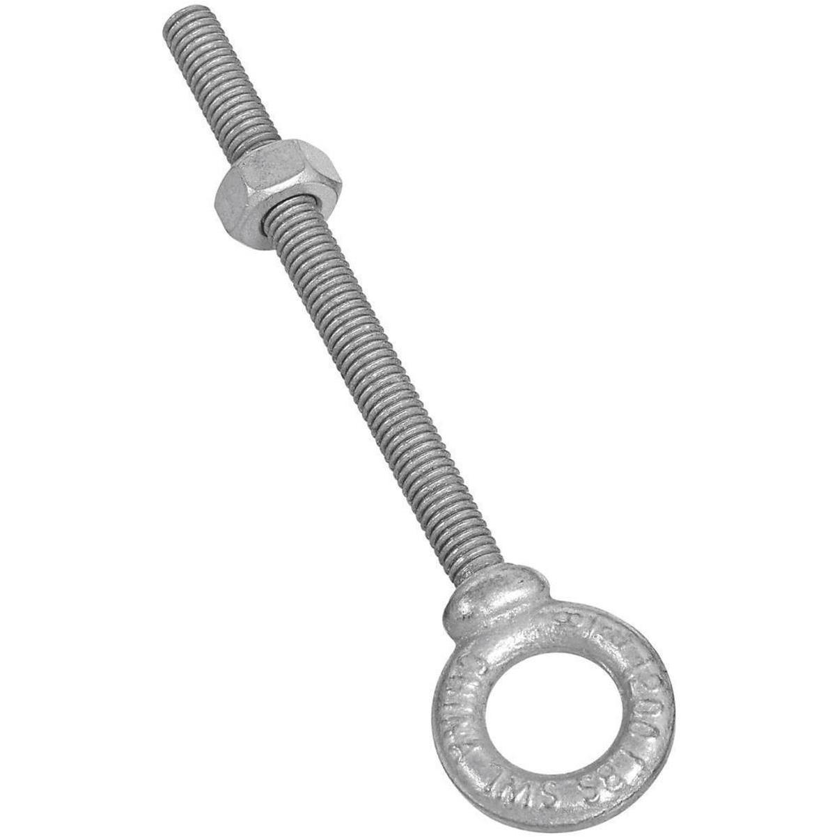 National 1/2 In. x 6 In. Galvanized Eye Bolt