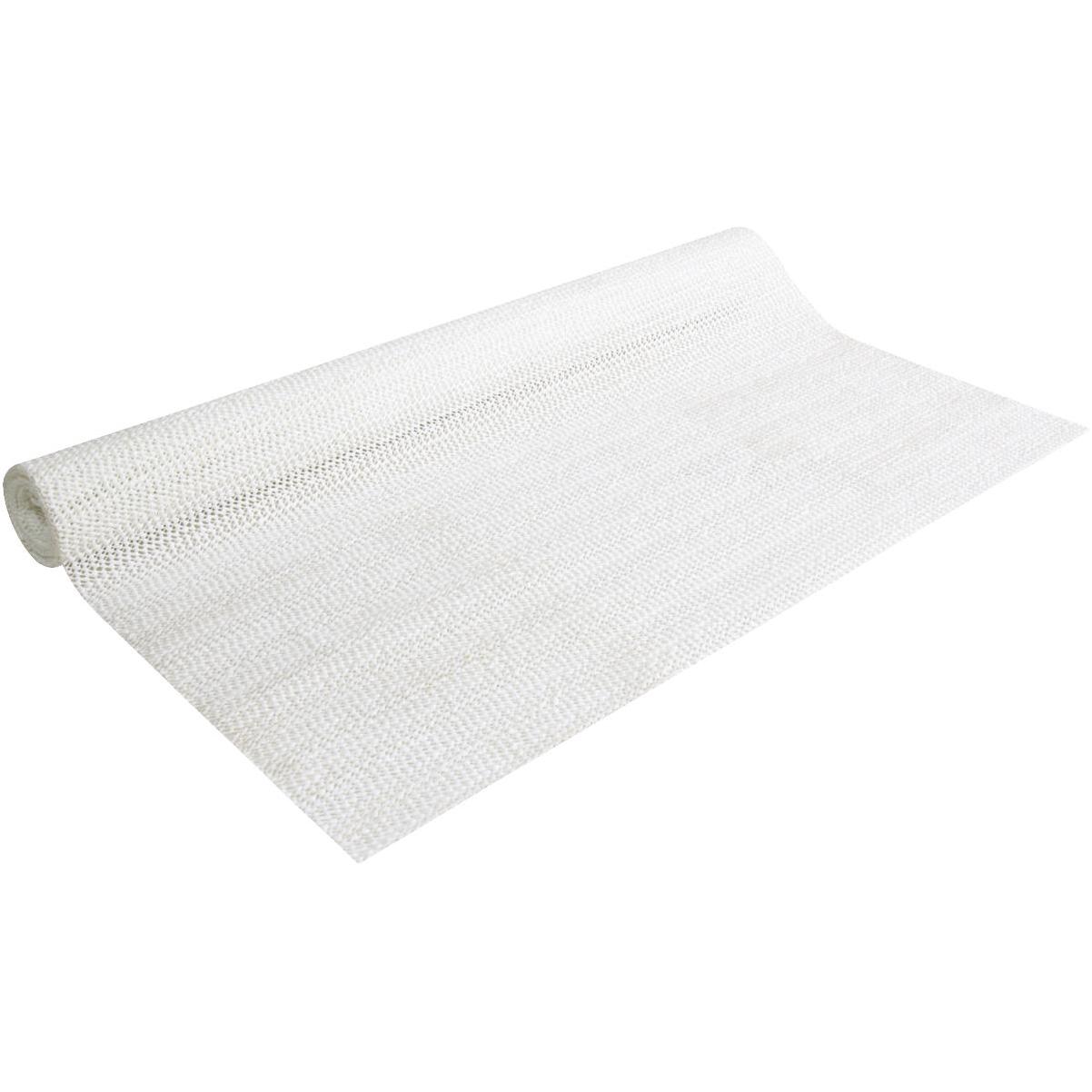 Con-Tact 20 In. x 5 Ft. White Beaded Grip Non-Adhesive Shelf Liner