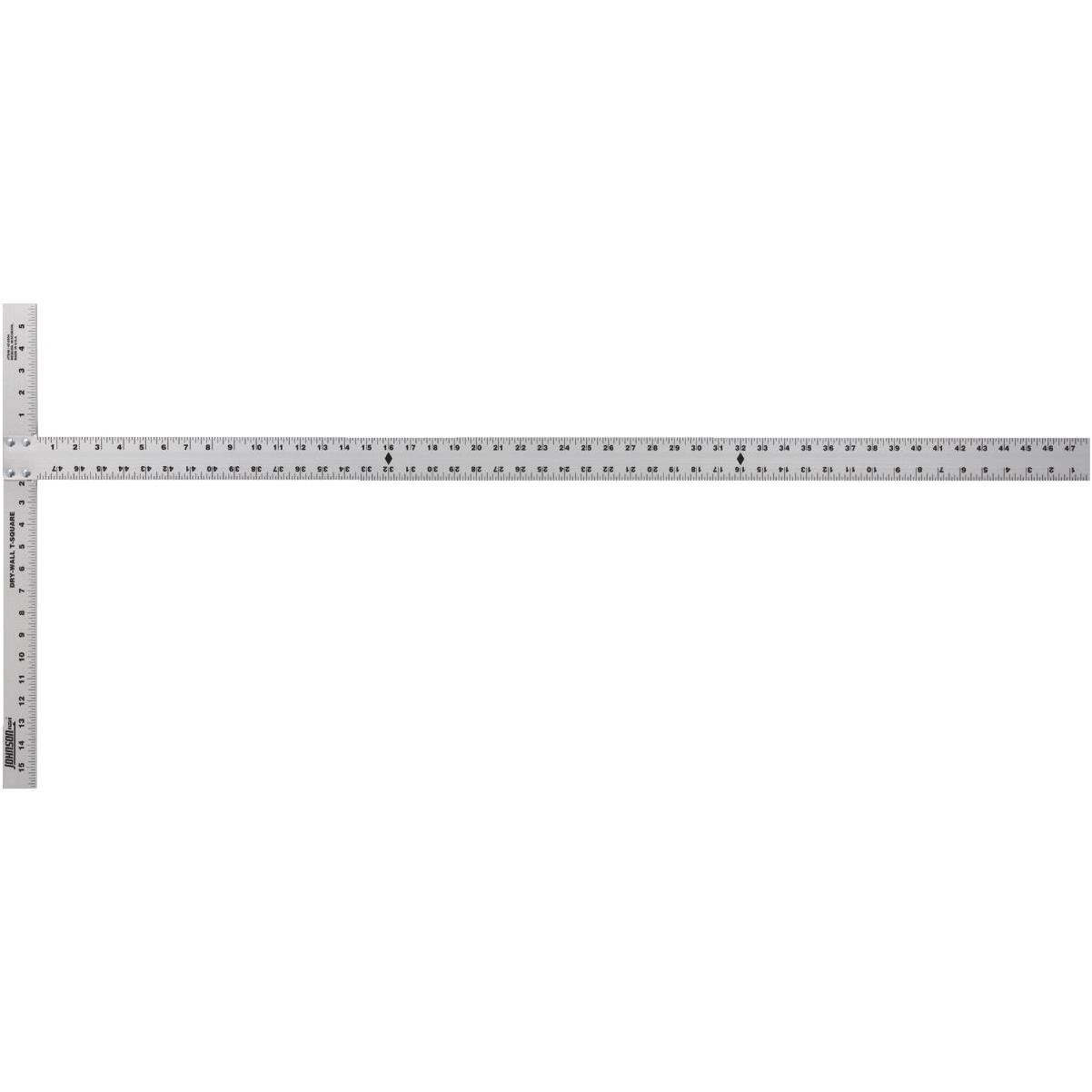 Johnson Level JTS48 48 Aluminum Drywall T-Square