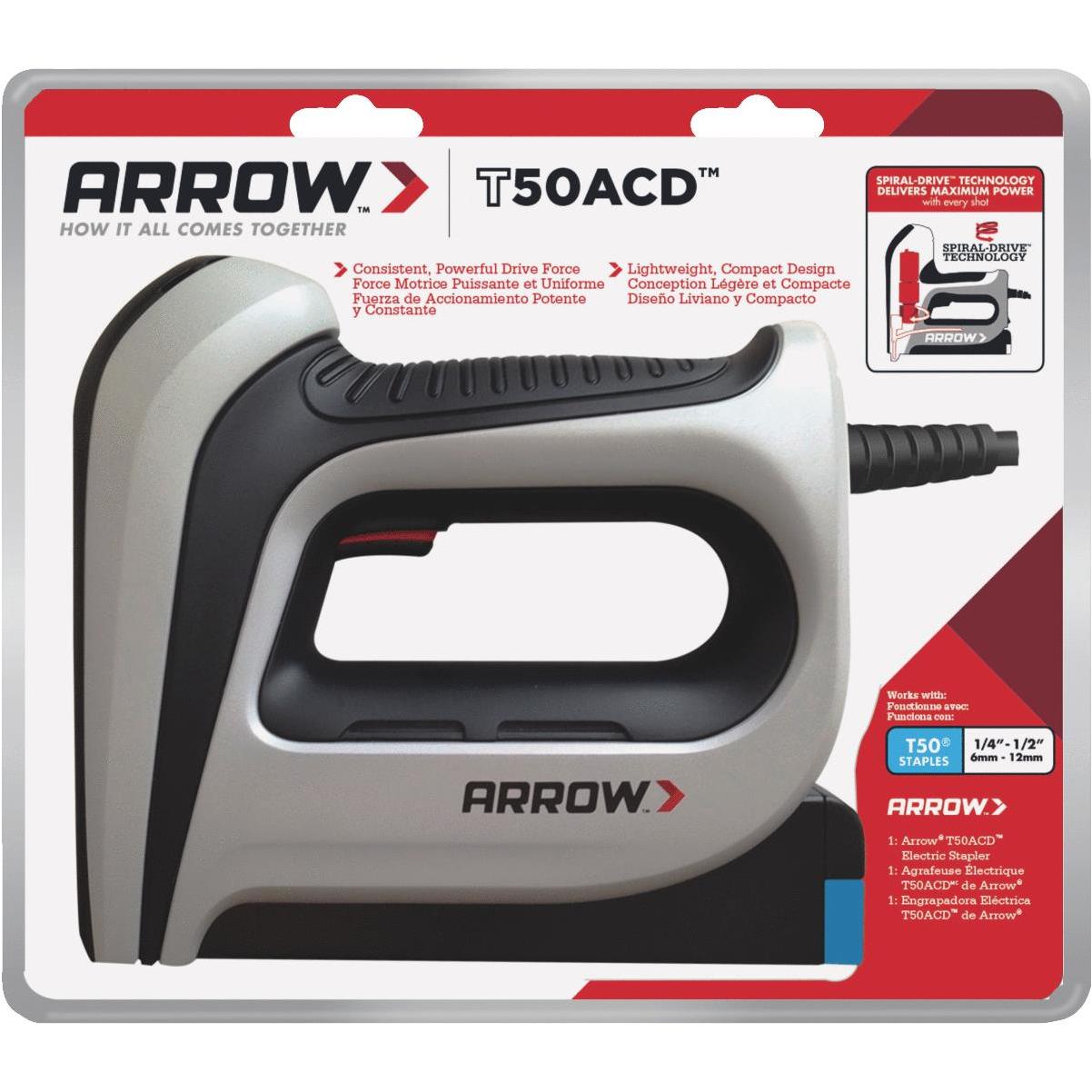 Arrow T50 Heavy-Duty Monel Staple, 1/4 In. (1000-Pack) - Power