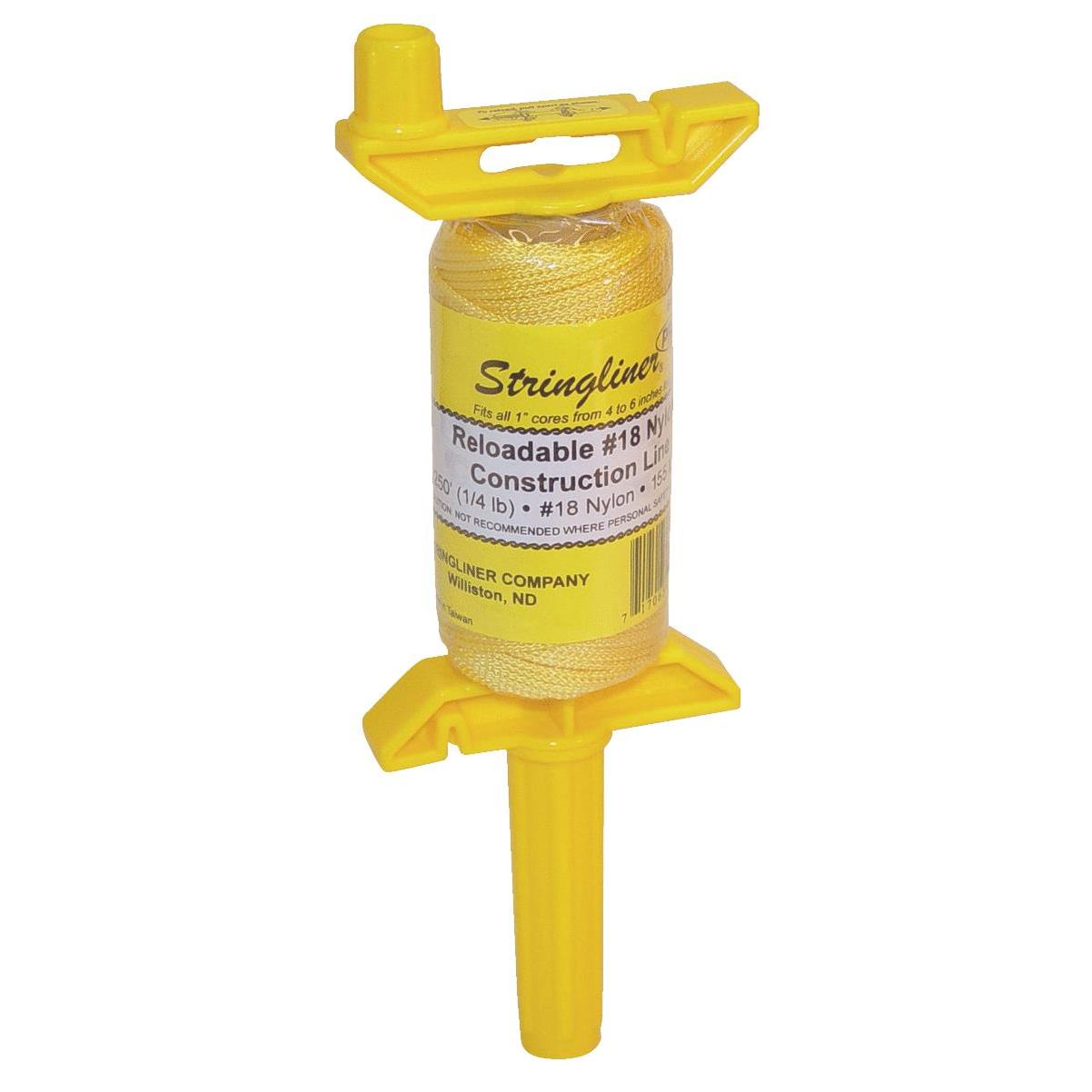 Stringliner 35412 Twisted Mason Line Reel Refill, Yellow, 540