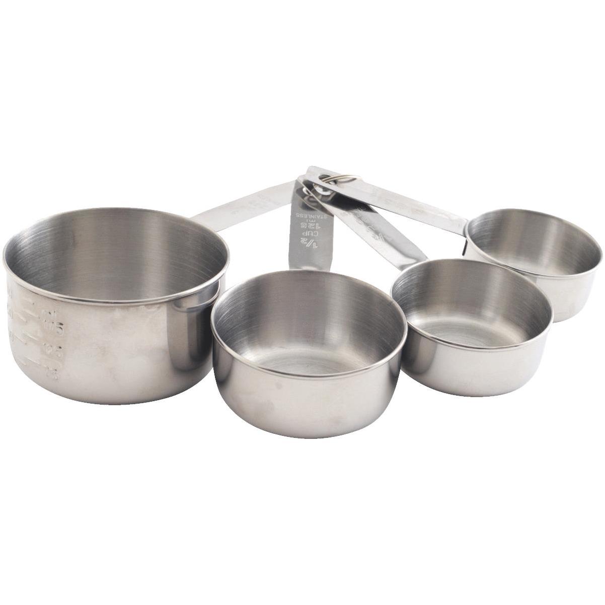 Stainless Steel Measuring Cups 4 Piece Set