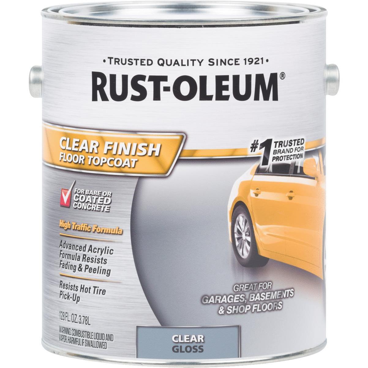 Rust-Oleum 1 Gal. Concrete and Garage Matte Clear Finish Floor