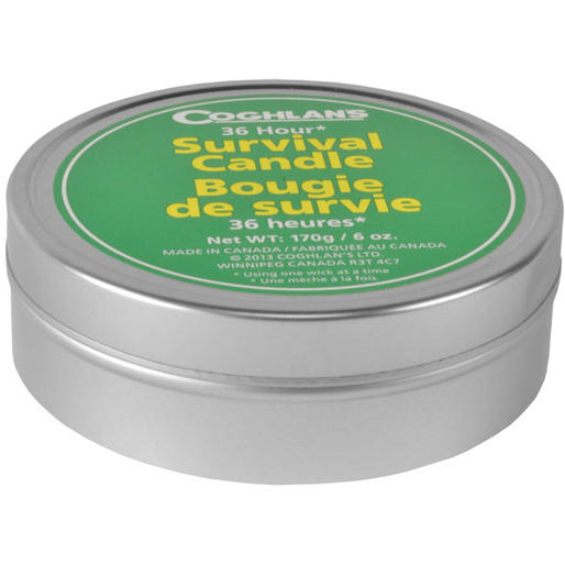36 Oz. 3-wick Emergency Survival Candle - 36 Hour Burn Time