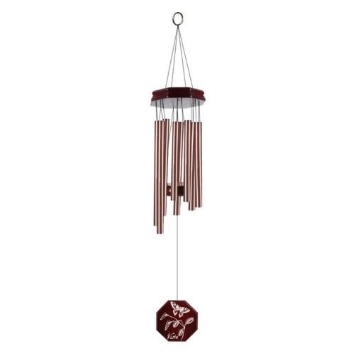 26 Inch Bronze Aluminum Wind Chime - Hand Tuned Classic Design