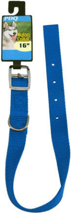 1692 0.75 x 16 in. Nylon Collar, Black