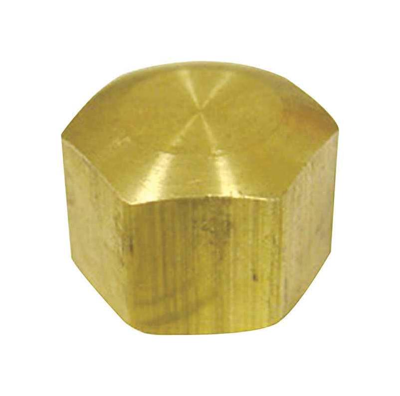 JMF Company 3/8 in. Compression X 3/8 in. D Compression Yellow Brass Union  - Ace Hardware