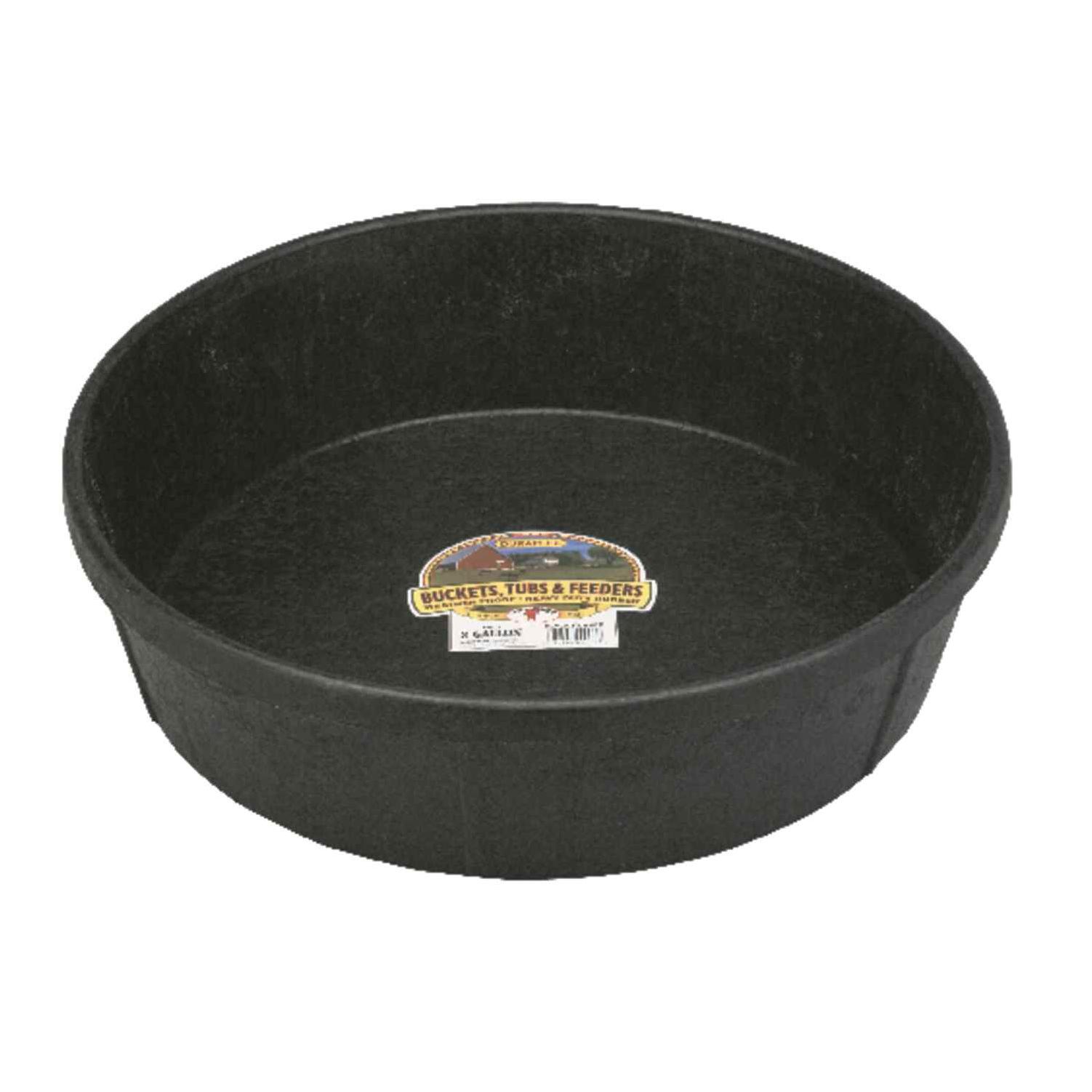 Tuff Stuff 3 Gal. Rubber Feed Pan