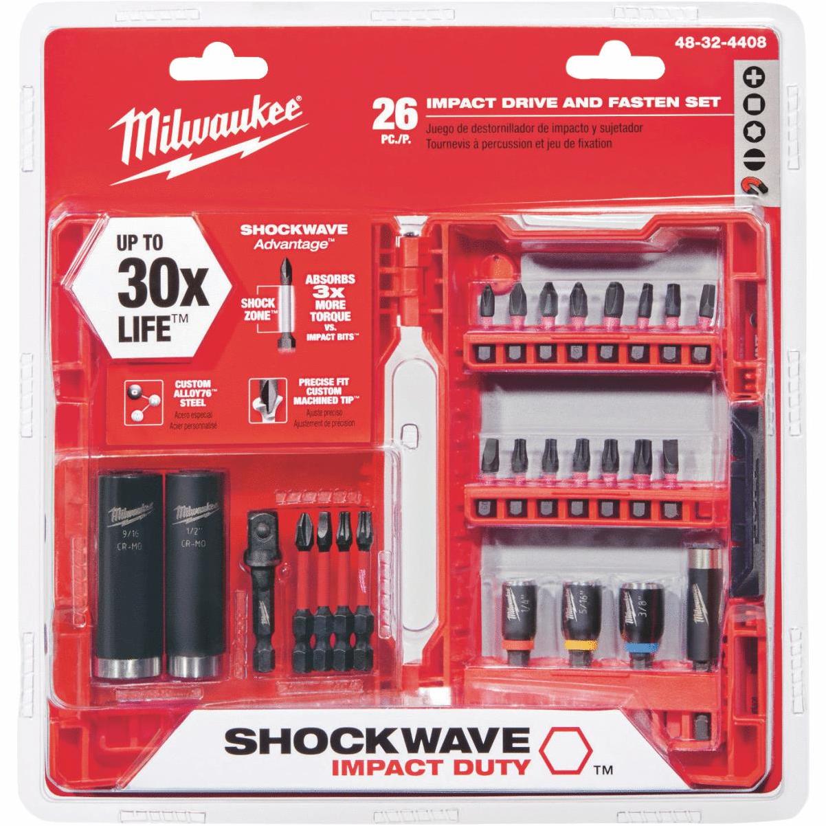 Milwaukee SHOCKWAVE Impact Screwdriver 