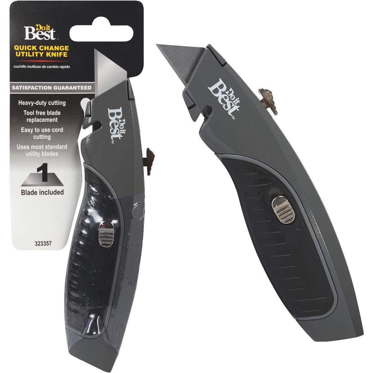 Premium Photo  Utility knife with blades among other tools on