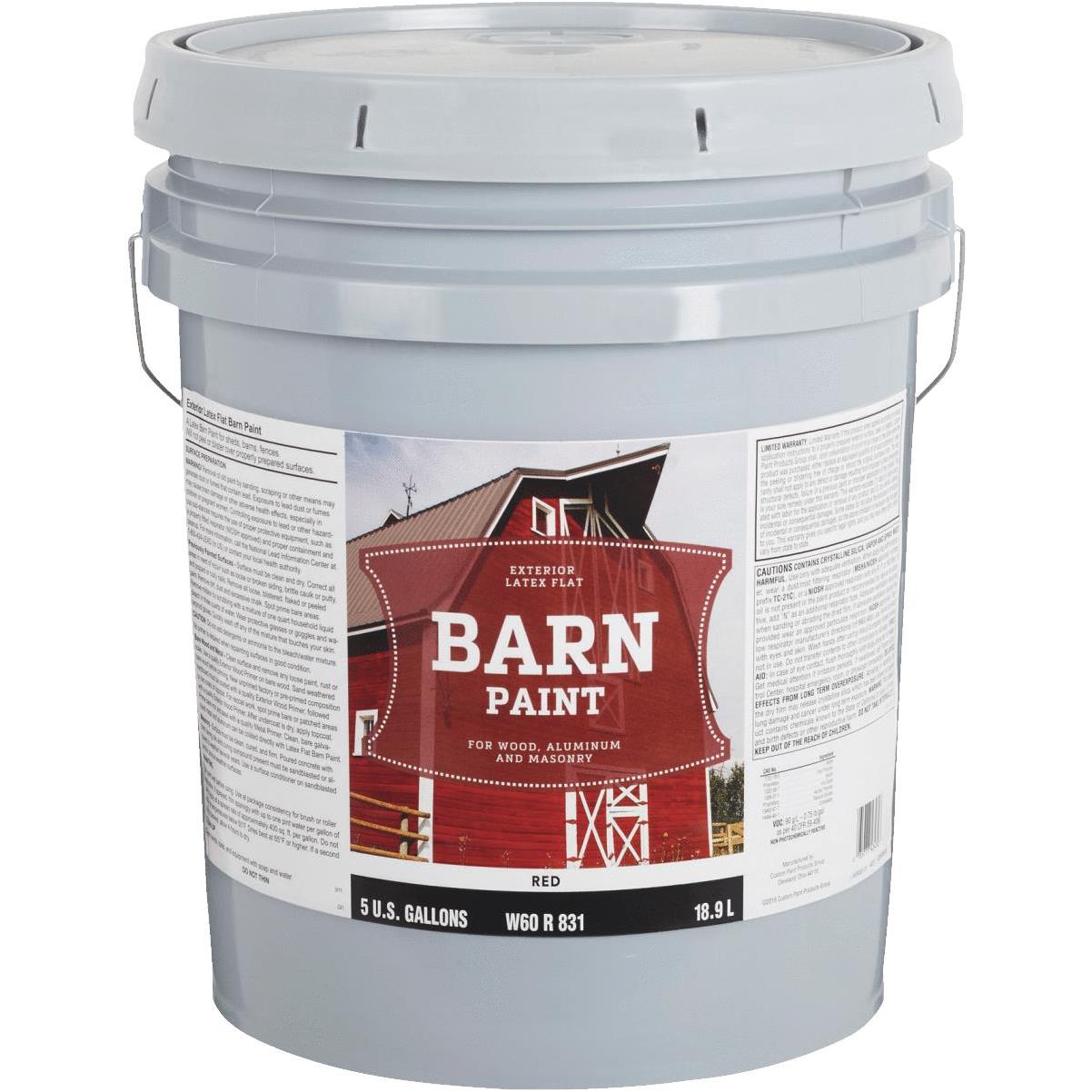 Do It Best Latex Flat Exterior Barn Paint