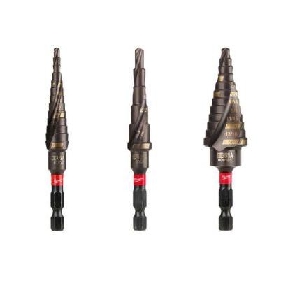 Milwaukee Titanium Shockwave Impact Duty Step Bit Kit (3-Piece)