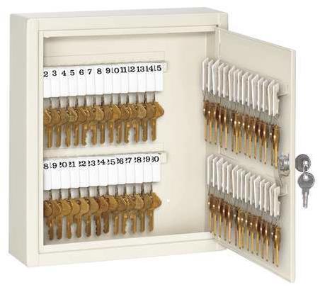 7125d Heavy Duty Key Cabinet, 60 Keys, 12.25 X 3 X 10.25 Inches