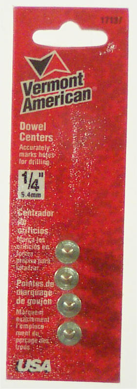 Best Way Tools 1/4 In. Dowel Center