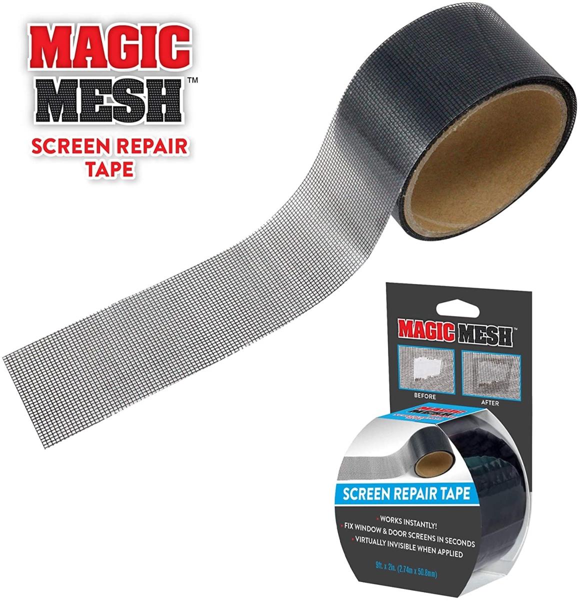 Magic Mesh Screen Repair Tape, 9-Ft.