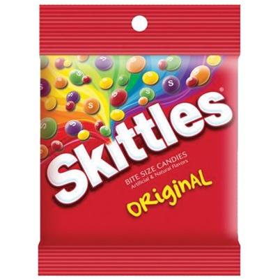 SKITTLES Original Fruity Candy Bag, 7.2 oz