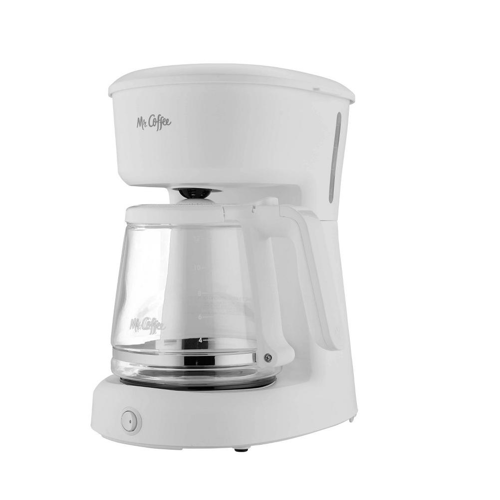 Mr. Coffee 12 Cup Switch Coffeemaker White