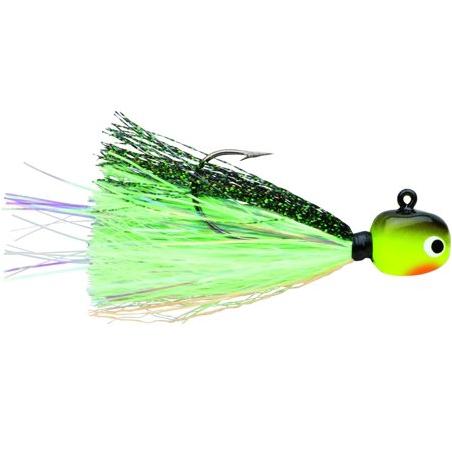 BIG ROCK SPORTS VMC Fishing Lure HSG14-HRNT Hot Skirt Glow Jig 1/4 Hornet