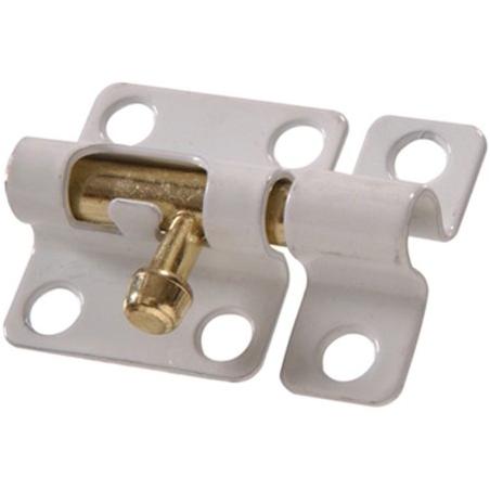 The Hillman GroupThe Hillman Group 852245 2' Barrel Bolt - White 1-Pack
