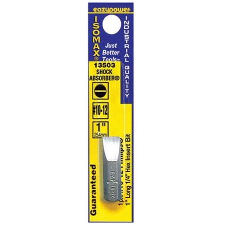 13503 No. 10-12 Slotted Screwdriver Bit 1 Skinny Pack