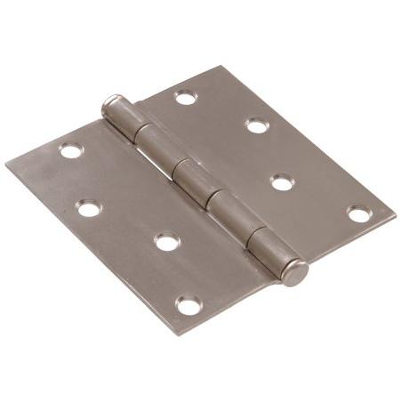 HINGE SQ 4  S/NICKEL 1/CD