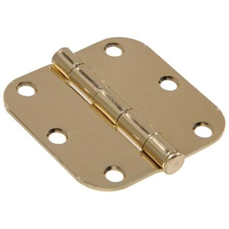 Part 851244 3  Brass Plated Rc Hinge, by Hillman, Single Item, Great Value, New