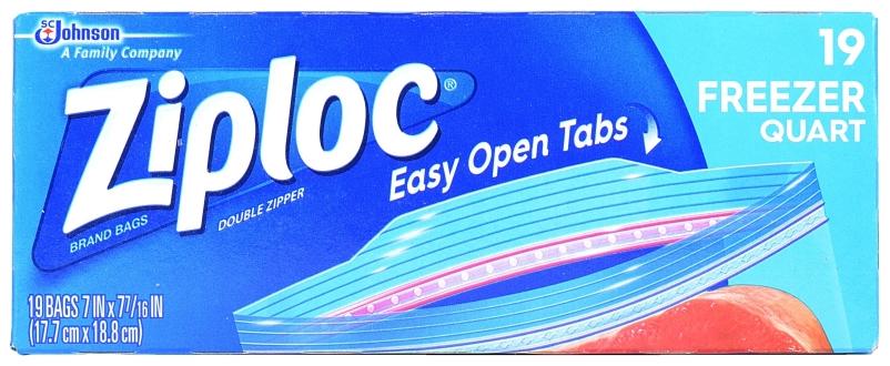 Ziploc BAG FREEZER ZIPLOC 1 QT